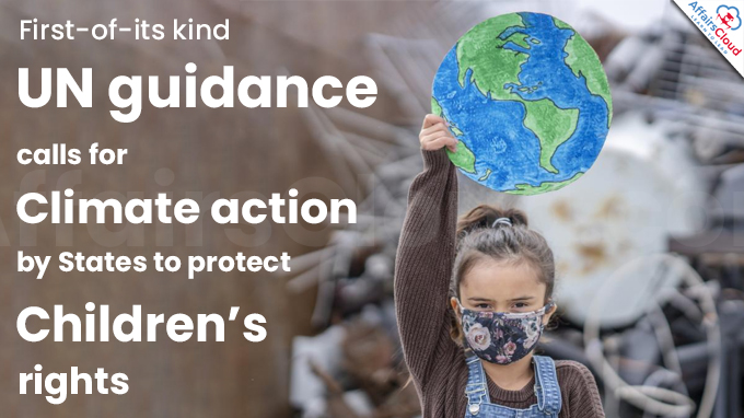 First-of-its kind UN guidance calls for climate action by States to protect children’s rights