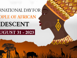 International Day for People of African Descent - August 31 2023