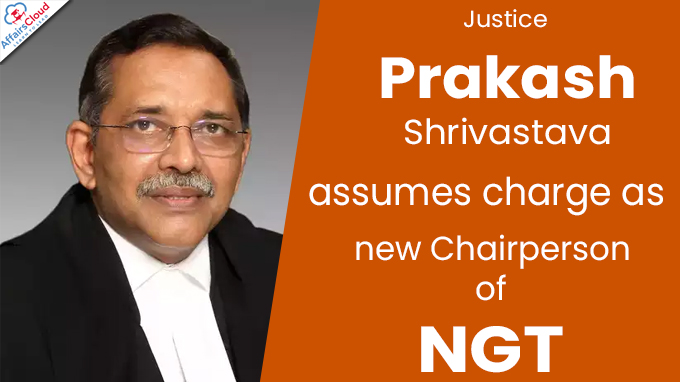 Justice Prakash Shrivastava assumes charge as new Chairperson of NGT (1)