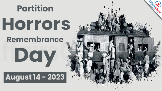 Partition Horrors Remembrance Day - August 14 2023
