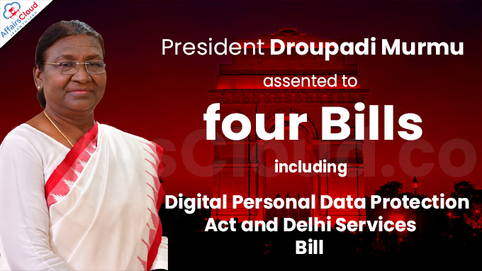 President Droupadi Murmu Gives Assent to Four Bills.