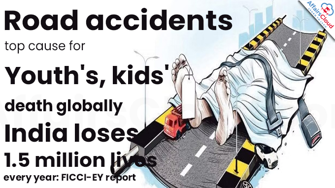 Road accidents top cause for youth's, kids' death globally