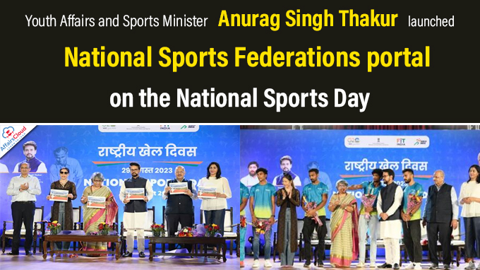 Shri Anurag Singh Thakur launches National Sports Federations portal on the National Sports Day