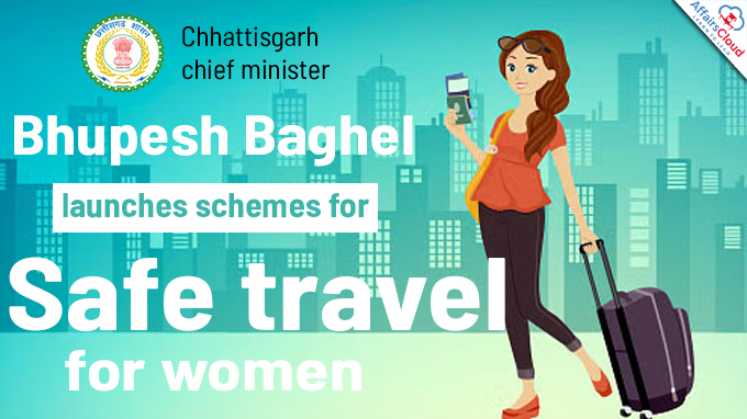 Chhattisgarh CM Bhupesh Baghel launches schemes for safe travel for women
