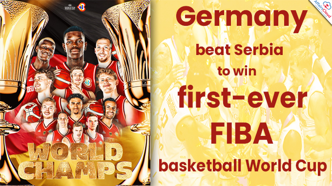 Germany beat Serbia to win first-ever FIBA basketball World Cup