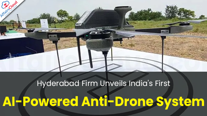 Hyderabad Firm Unveils India's First AI-Powered Anti-Drone System