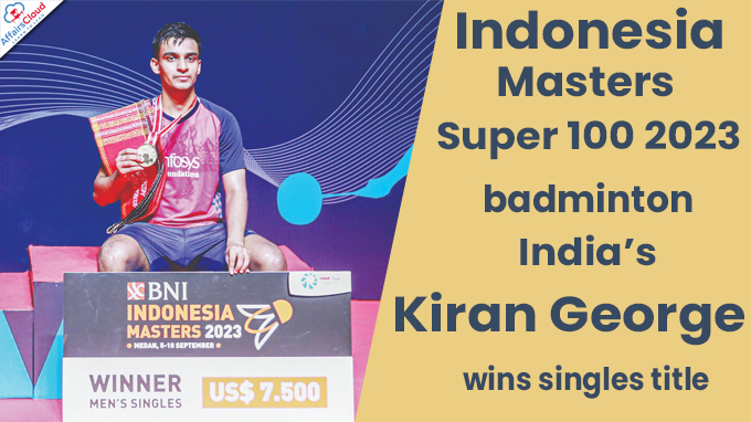 Indonesia Masters Super 100 2023 badminton