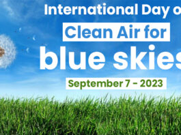 International Day of Clean Air for blue skies 2023