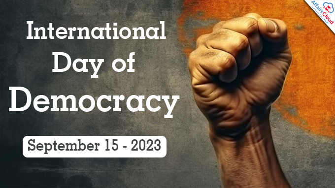 International Day of Democracy - September 15 2023