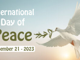 International Day of Peace - September 21 2023