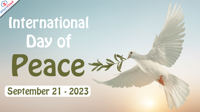 International Day of Peace - September 21 2023