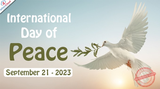 International Day of Peace - September 21 2023