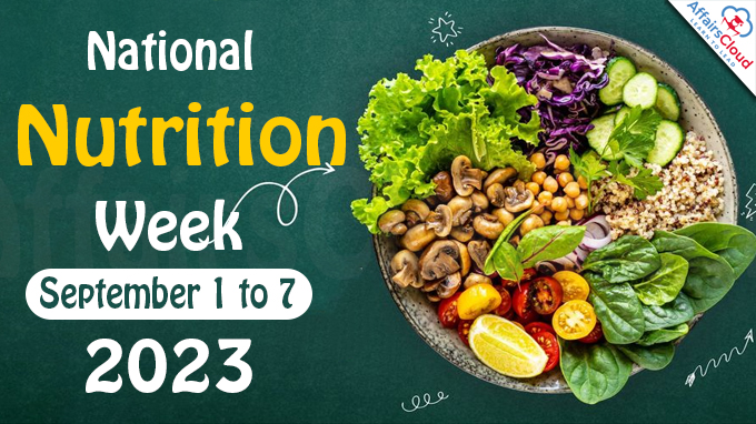 National Nutrition Week (NNW) - September 1 to 7 2023