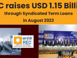 REC raises USD 1.15 Billion through Syndicated Term Loans in August 2023