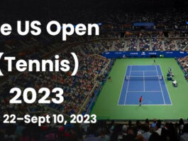 The US Open (Tennis), Aug 22–Sept 10, 2023