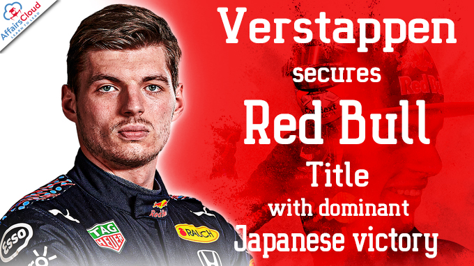 Verstappen secures Red Bull title with dominant Japanese victory