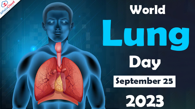 World Lung Day - September 25 2023