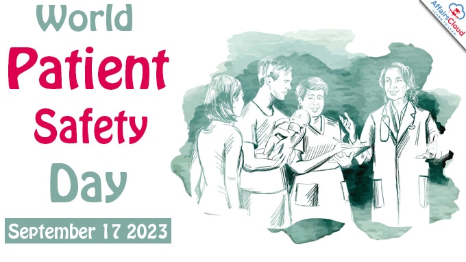 World Patient Safety Day - September 17 2023