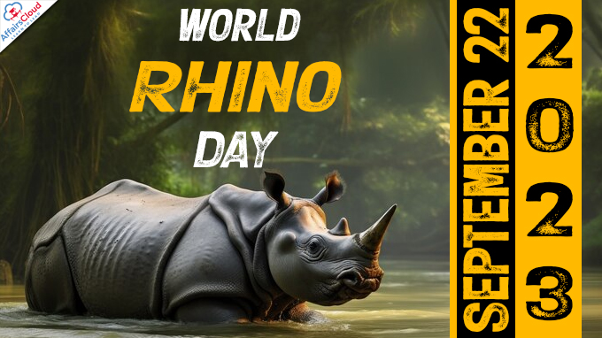 World Rhino Day - September 22 2023