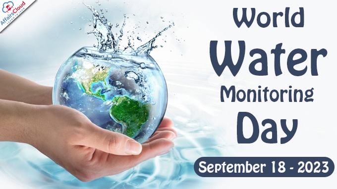 World Water Monitoring Day - September 18 2023