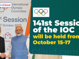 141st Session of the IOC will be held from October 15-17