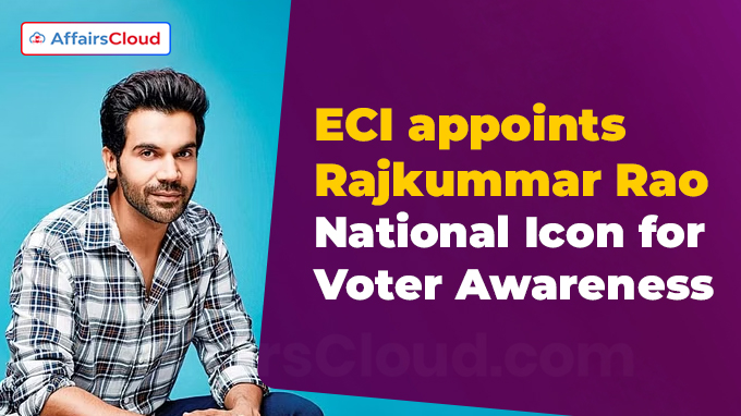 Actor Rajkummar Rao Steps onto the stage as ECI’s latest National Icon