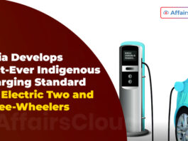 India develops first-ever indigenous charging standard for electric two & three-wheelers