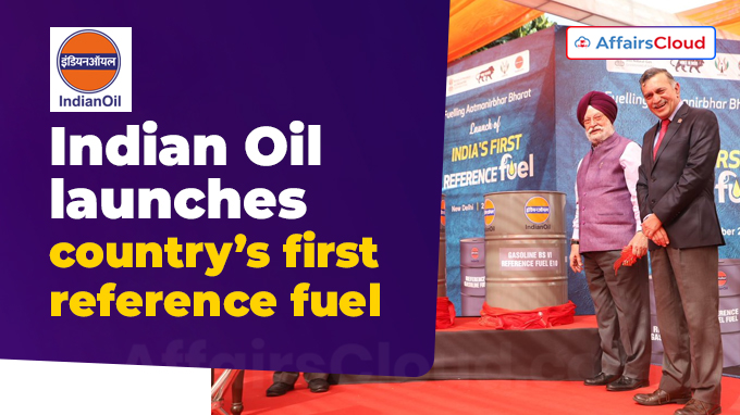 Indian Oil launches country’s first reference fuel