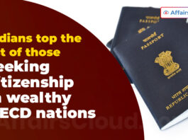 Indians top the list of those seeking citizenship in wealthy OECD nations