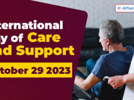 International Day of Care and Support - October 29 2023