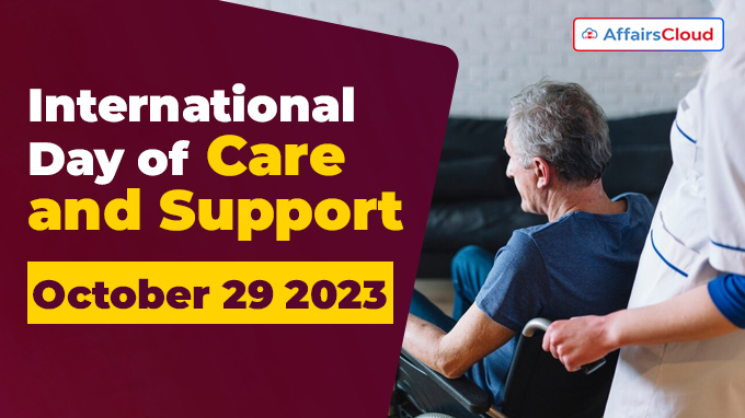 International Day of Care and Support - October 29 2023