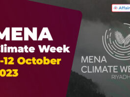 MENA Climate Week - 8-12 October 2023