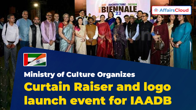 Ministry of Culture Organizes Curtain Raiser and logo launch event for IPAD 1