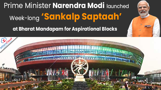 PM Modi launches week-long ‘Sankalp Saptaah’