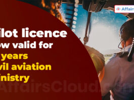 Pilot licence now valid for 10 years