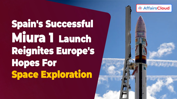 Spain's Successful Miura 1 Launch Reignites Europe's Hopes For Space Exploration