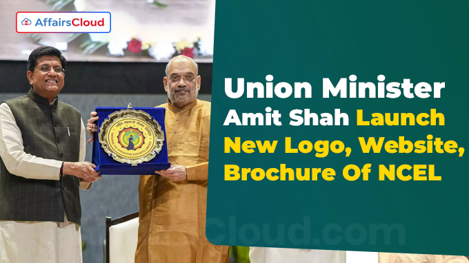 Union Minister Amit Shah Launches New Logo, Website, Brochure Of NCEL