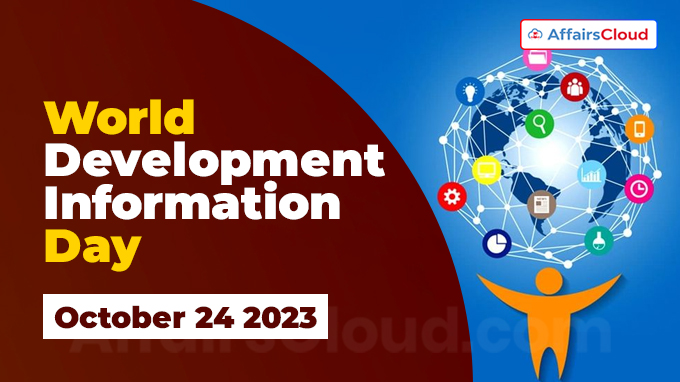 World Development Information Day - October 24 2023