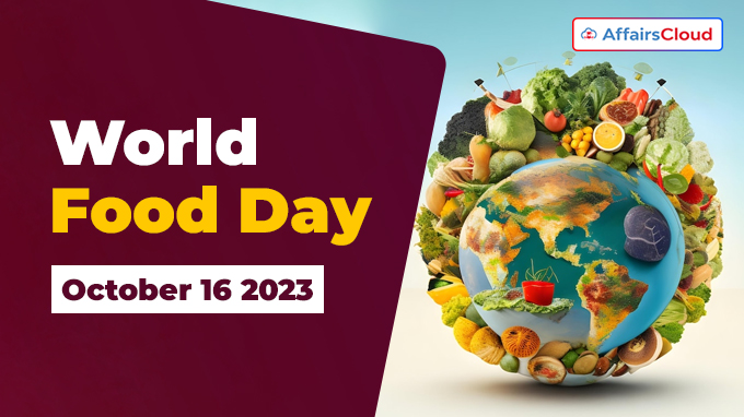 World Food Day - October 16 2023