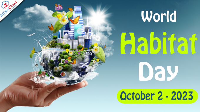 World Habitat Day - October 2 2023