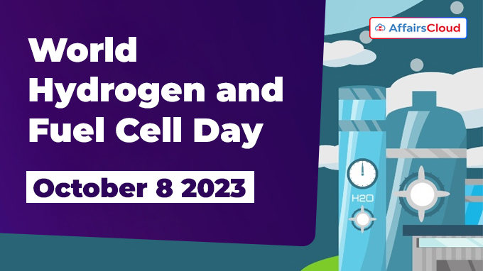 World Hydrogen and Fuel Cell Day - October 8 2023