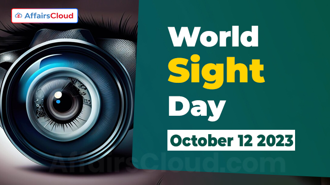 World Sight Day - October 12 2023