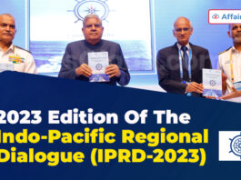 2023 Edition Of The Indo-Pacific Regional Dialogue (IPRD-2023) saw signing of MoUs