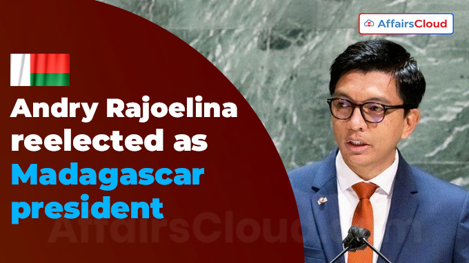 Andry Rajoelina reelected as Madagascar president