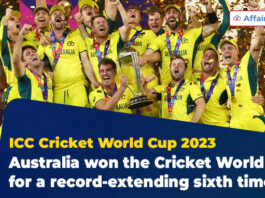 Australia won the Cricket World Cup for a record-extending sixth time