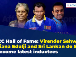 ICC Hall of Fame Virender Sehwag, Diana Edulji and Sri Lankan de Silva become latest inductees