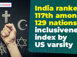 India ranked 117th among 129 nations