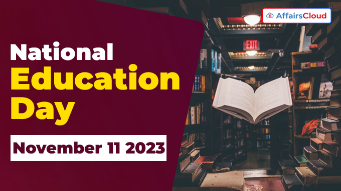 National Education Day - November 11 2023