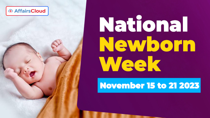 National Newborn Week - November 15 to 21 2023