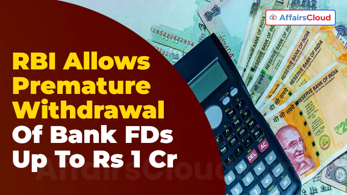 RBI ups minimum amount for offering non-callable term deposits from ₹15 lakh to ₹1 crore